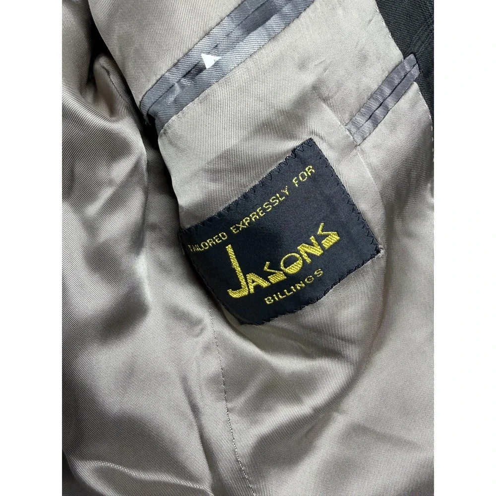 Jack Victor Exclusive Collection Blazer Mens 42L Gray Plaid Wool Canada